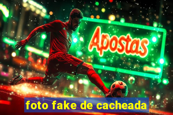 foto fake de cacheada